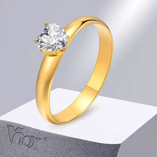 Heart Engagement Ring