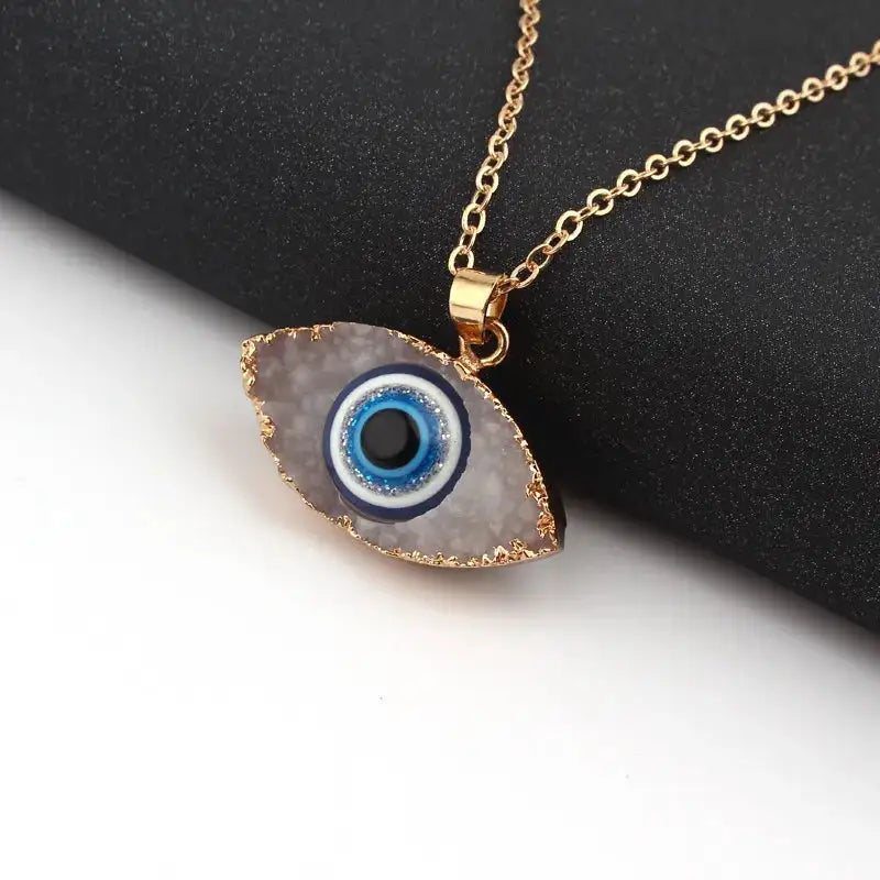 Bohemian Classic Turkish Evil Eye Pendant Necklace