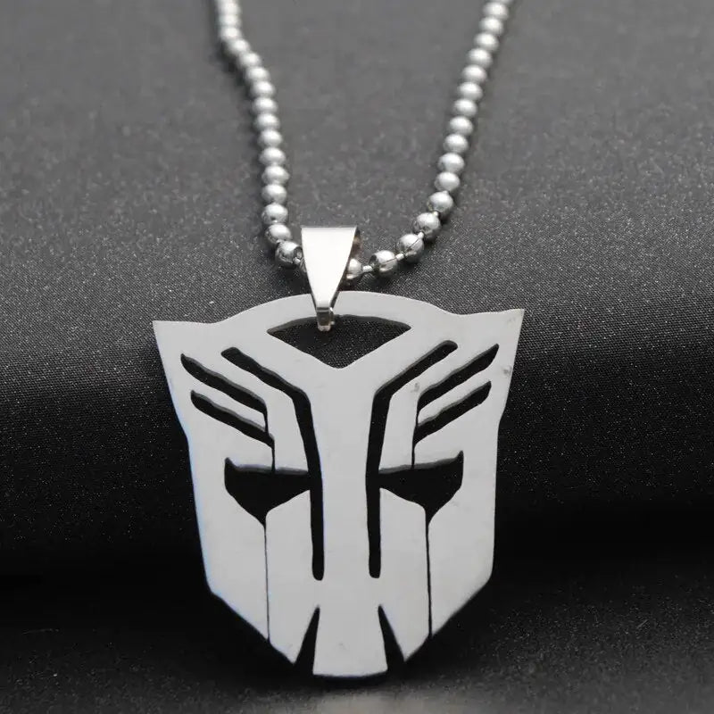 Silicone Transformer Prime Car Necklace