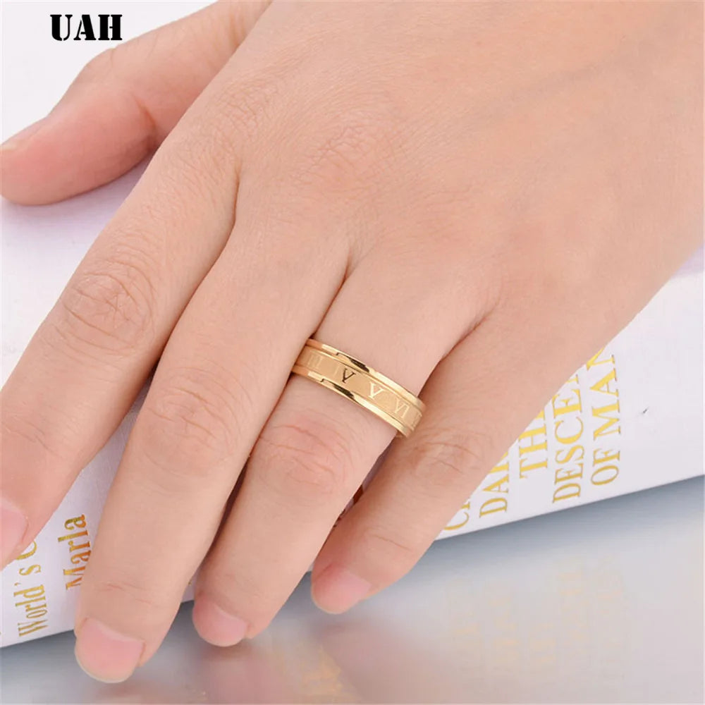 Stainless Steel Wedding Band Ring