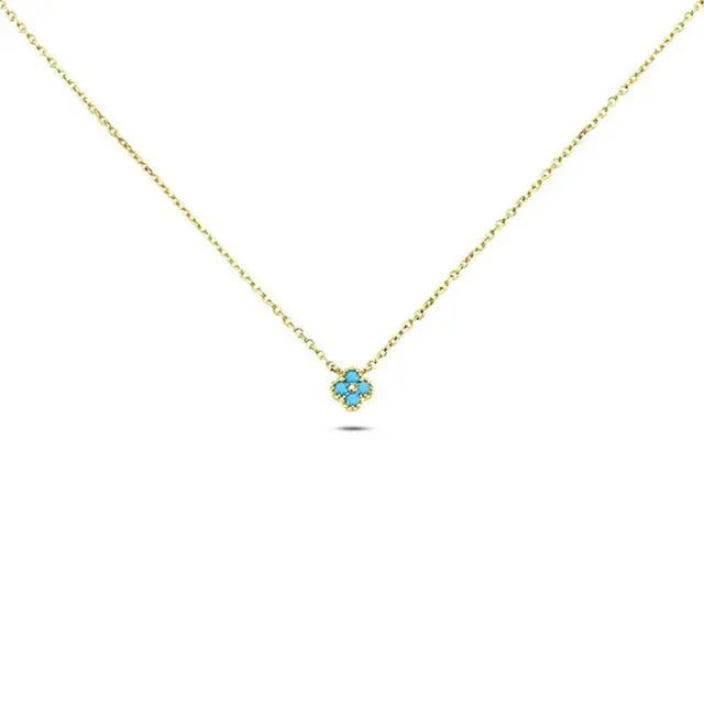 Women's Sterling Silver Turquoise Pendant