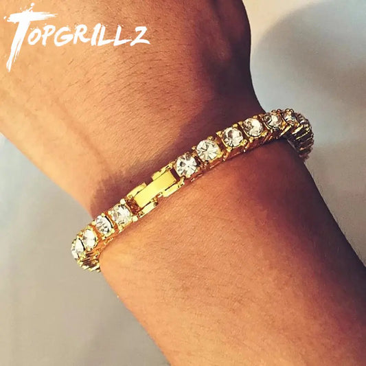 Crystal Rhinestone Chain Bracelet