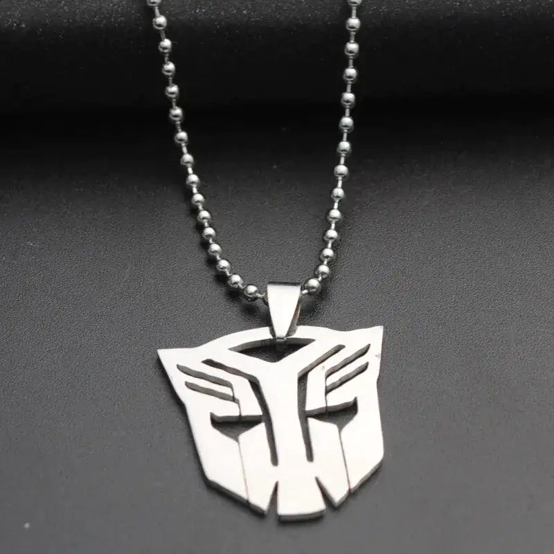 Silicone Transformer Prime Car Necklace