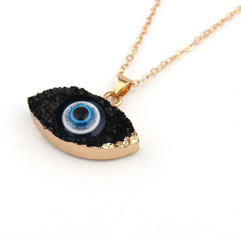 Bohemian Classic Turkish Evil Eye Pendant Necklace