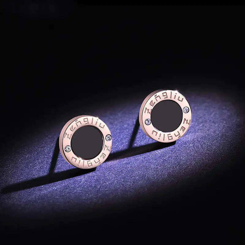 Women's Midnight Black Studs