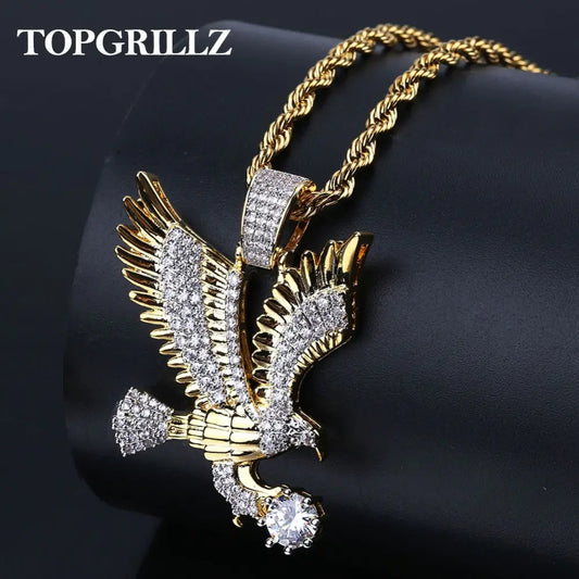 Gold Plated Eagle Necklace