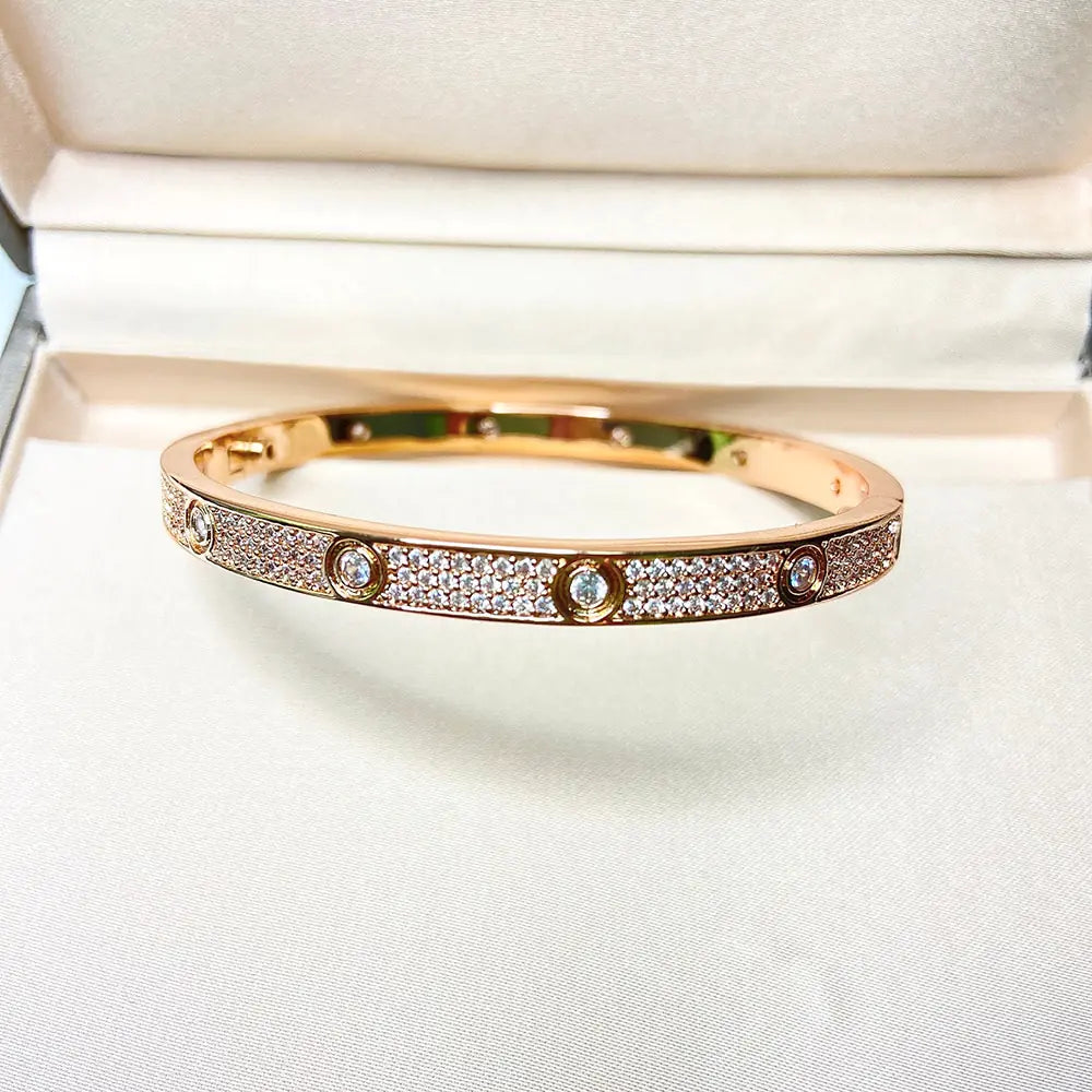 Brand Luxury Inlaid Bracelet