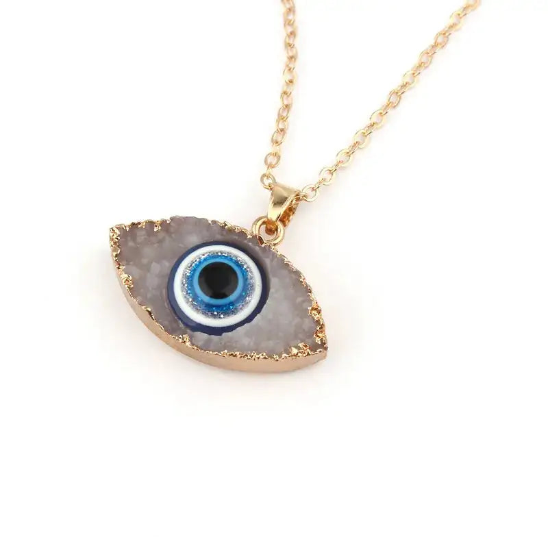 Bohemian Classic Turkish Evil Eye Pendant Necklace