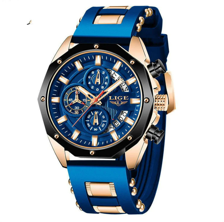 Luxury Silicone Sport Men's Watch