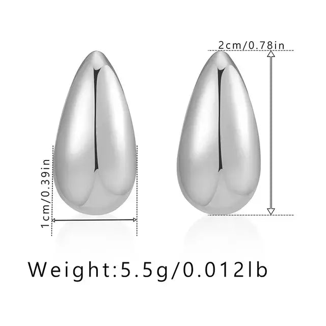 Women's Thick Drop Earrings