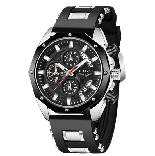 Luxury Silicone Sport Men's Watch