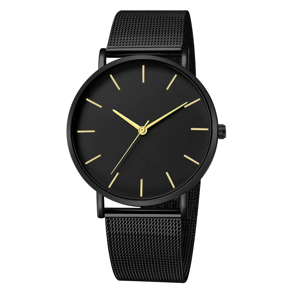 Men's Magnetic Mesh Sport Watch