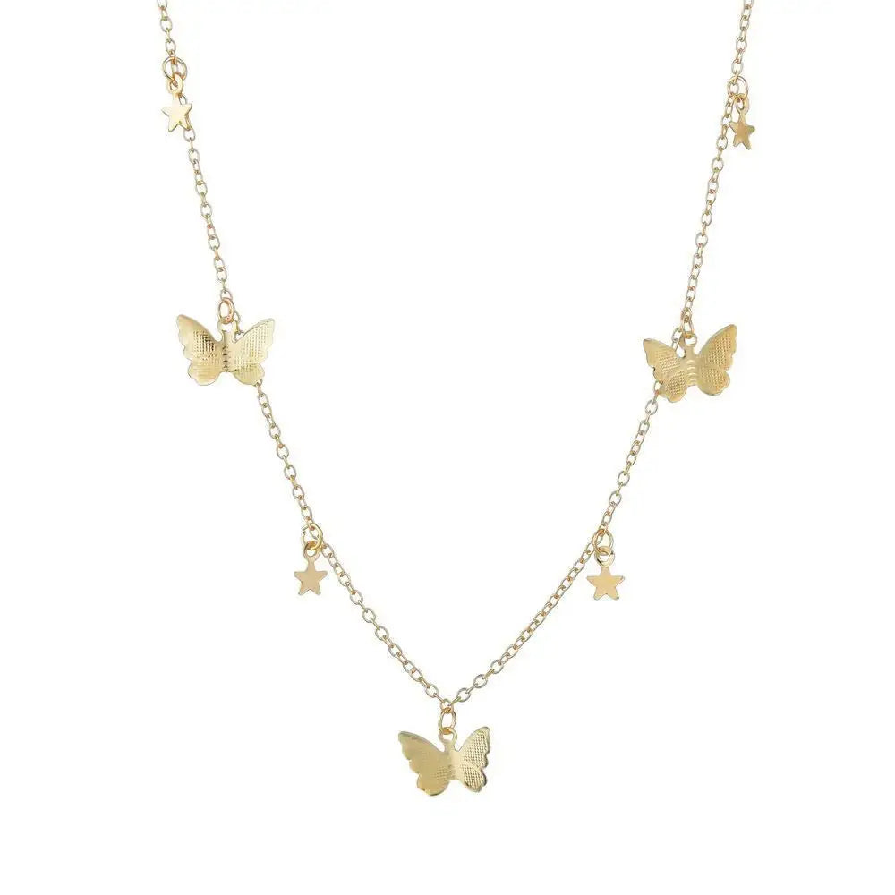 Women's Butterfly Pendant Necklace