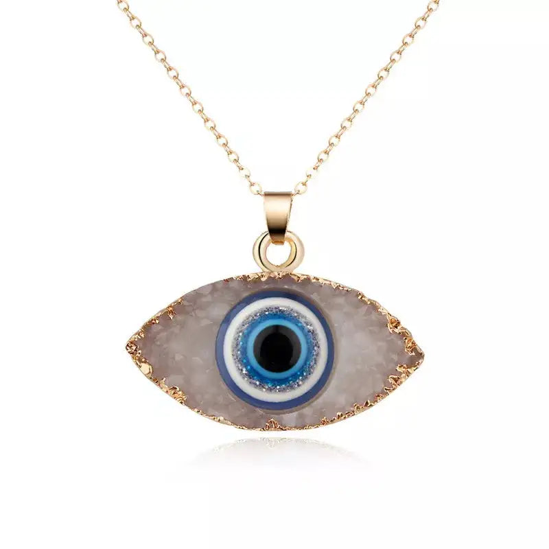 Bohemian Classic Turkish Evil Eye Pendant Necklace