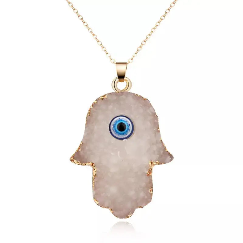 Bohemian Classic Turkish Evil Eye Pendant Necklace