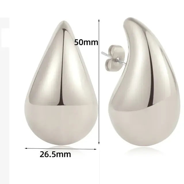 Women's Thick Drop Earrings