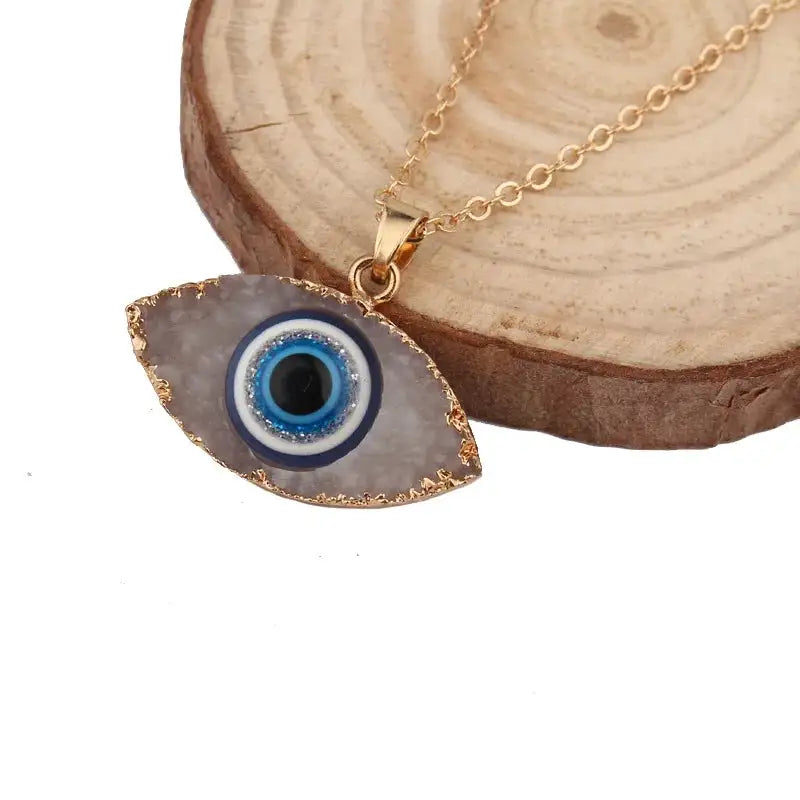 Bohemian Classic Turkish Evil Eye Pendant Necklace